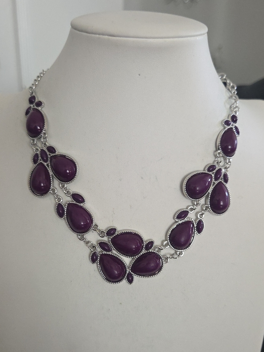 Paparazzi Botantical Banquet Purple Necklace NWT